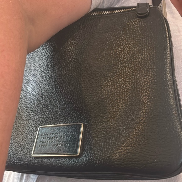 Flash sale🔥MARC BY MARC JACOBS STANDARD SUPPLY WORKWEAR blk leather Shoulder bag - Picture 15 of 16